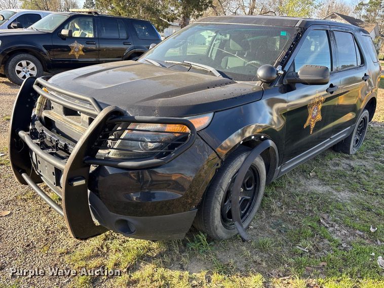 image for item ES8699 2014 Ford Explorer Police Interceptor SUV