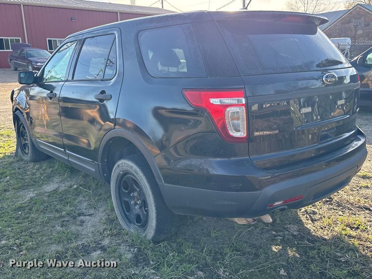 image for item ES8699 2014 Ford Explorer Police Interceptor SUV