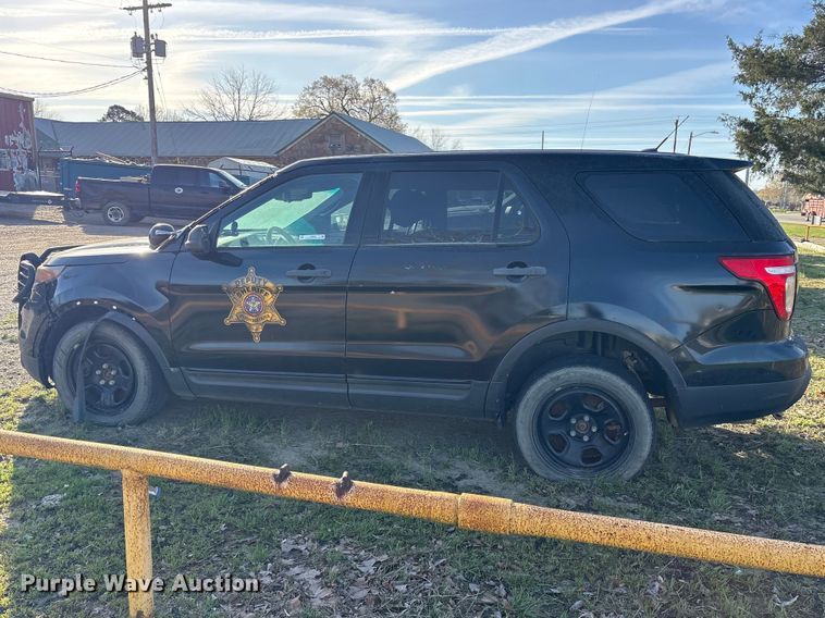image for item ES8699 2014 Ford Explorer Police Interceptor SUV