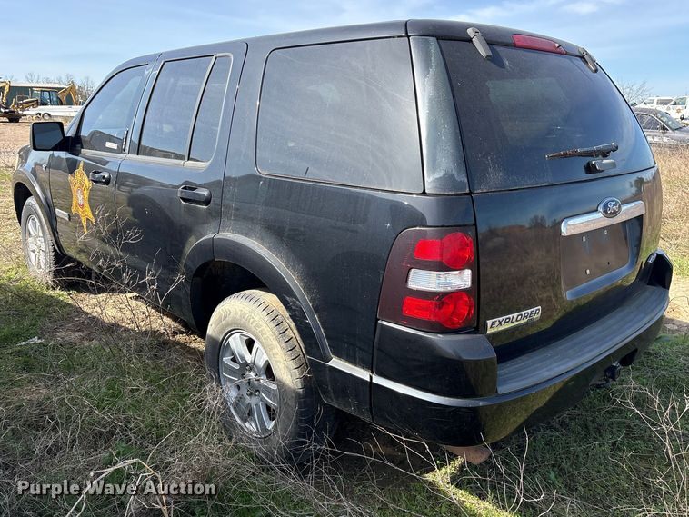 image for item ES8702 2008 Ford Explorer Police Interceptor SUV