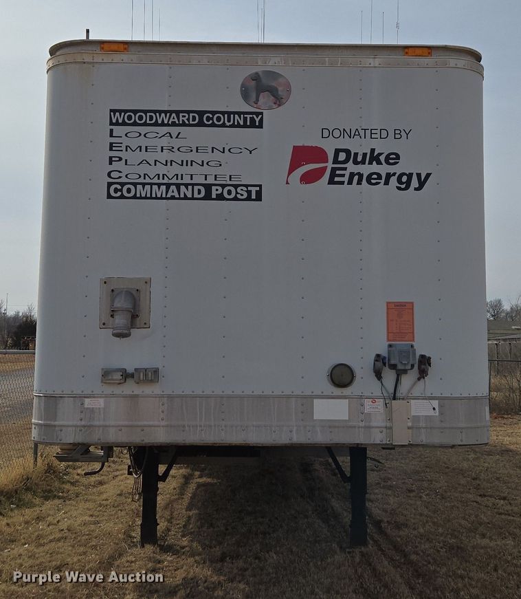 image for item ET1290 1994 Great Dane Trailers, INC dry van office trailer