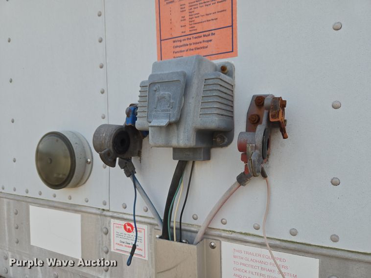 image for item ET1290 1994 Great Dane Trailers, INC dry van office trailer