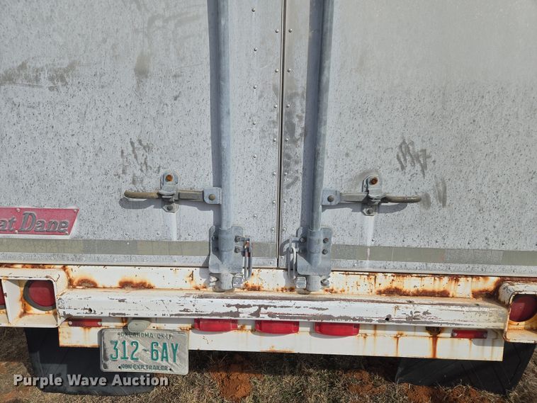 image for item ET1290 1994 Great Dane Trailers, INC dry van office trailer