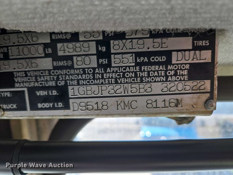 image for item ET1399 1981 Chevrolet P Series delivery van