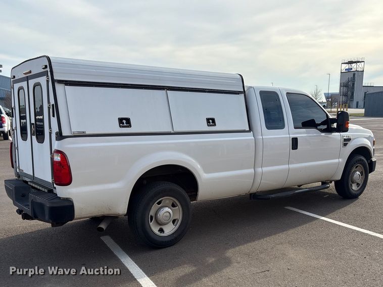image for item ET1416 2008 Ford F250 Super Duty Ext. Cab pickup truck