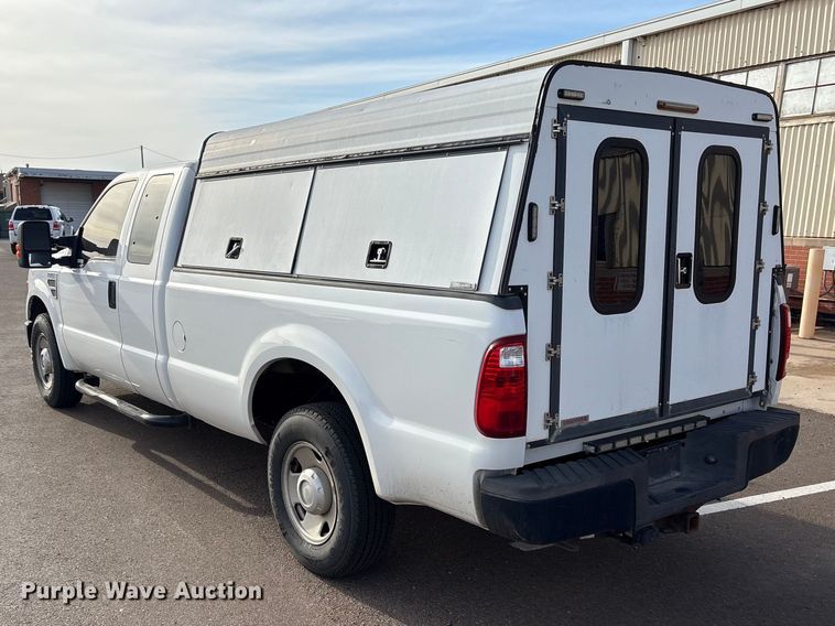 image for item ET1416 2008 Ford F250 Super Duty Ext. Cab pickup truck