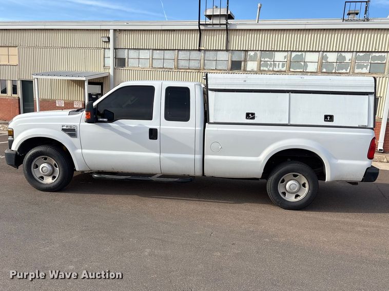 image for item ET1416 2008 Ford F250 Super Duty Ext. Cab pickup truck