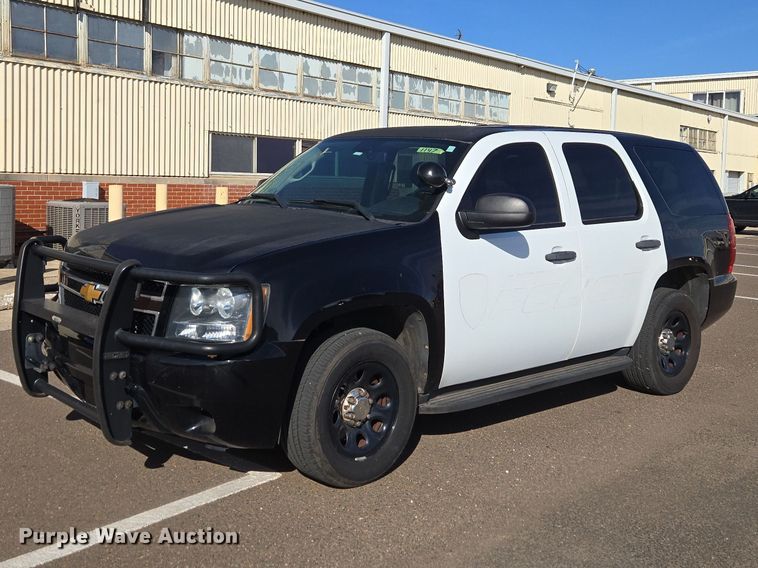 image for item ET1419 2014 Chevrolet Tahoe Police SUV