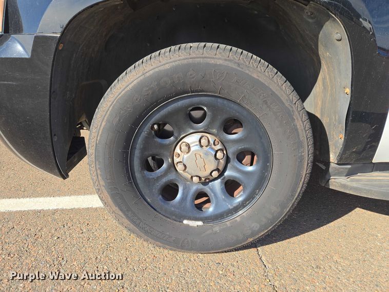 image for item ET1419 2014 Chevrolet Tahoe Police SUV