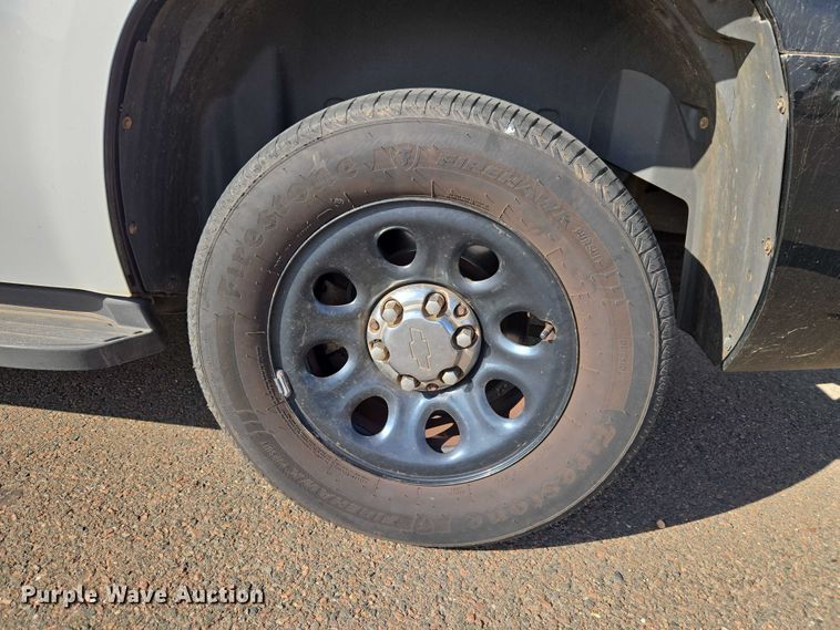 image for item ET1419 2014 Chevrolet Tahoe Police SUV