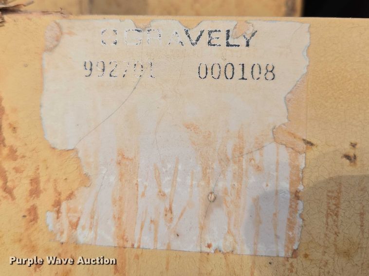 image for item ET1420 Gravely 1050 lawn vacuum