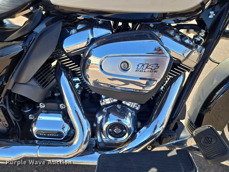 image for item ET1423 2019 Harley-Davidson Police Electra Glide motorcycle