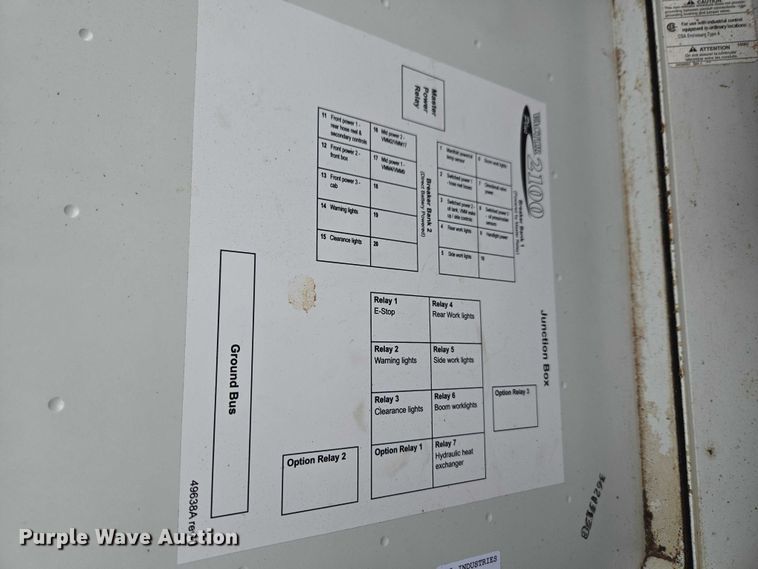 image for item ET1424 2015 Peterbilt 365 sewer jetter truck