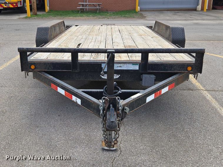 image for item ET1425 2012 Maxey Welding tilt deck equipment trailer
