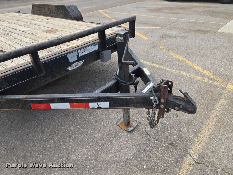image for item ET1425 2012 Maxey Welding tilt deck equipment trailer