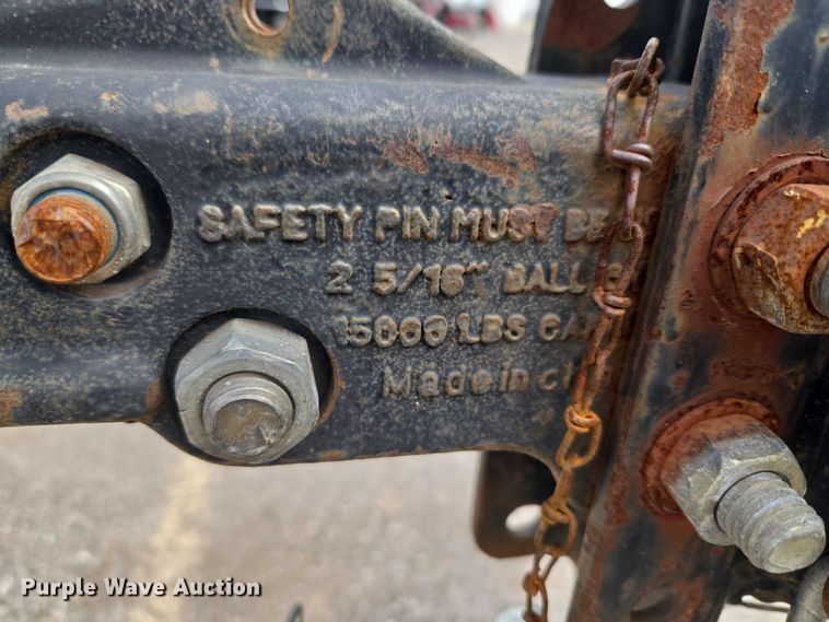 image for item ET1425 2012 Maxey Welding tilt deck equipment trailer