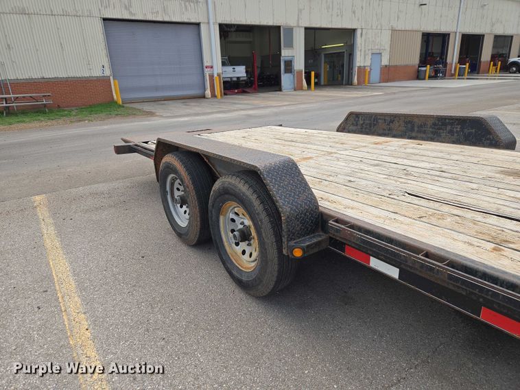 image for item ET1425 2012 Maxey Welding tilt deck equipment trailer