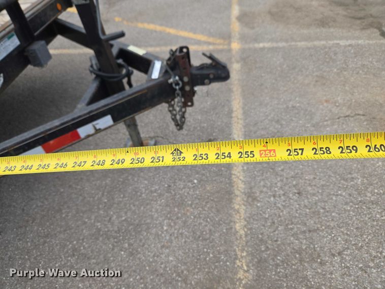 image for item ET1425 2012 Maxey Welding tilt deck equipment trailer