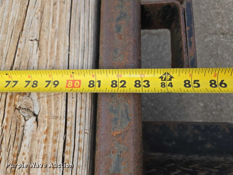 image for item ET1425 2012 Maxey Welding tilt deck equipment trailer