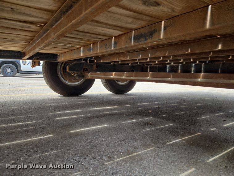 image for item ET1425 2012 Maxey Welding tilt deck equipment trailer