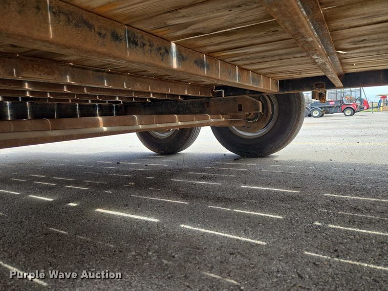 image for item ET1425 2012 Maxey Welding tilt deck equipment trailer