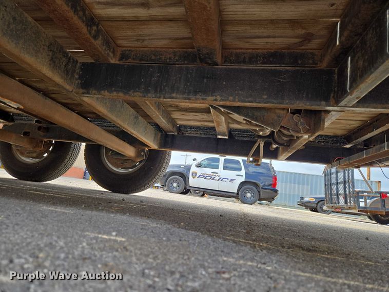 image for item ET1425 2012 Maxey Welding tilt deck equipment trailer
