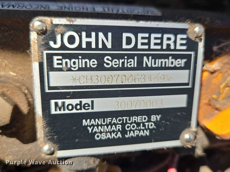 image for item ET1427 2003 John Deere Gator utility vehicle