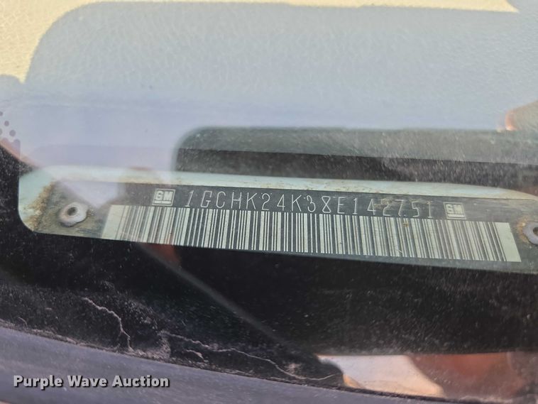 image for item ET1429 2008 Chevrolet Silverado 2500HD pickup truck