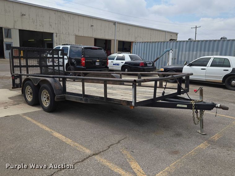 image for item ET1431 2005 Horse Creek utility trailer