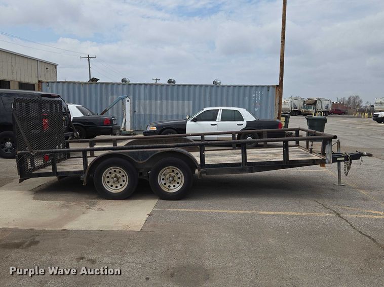 image for item ET1431 2005 Horse Creek utility trailer