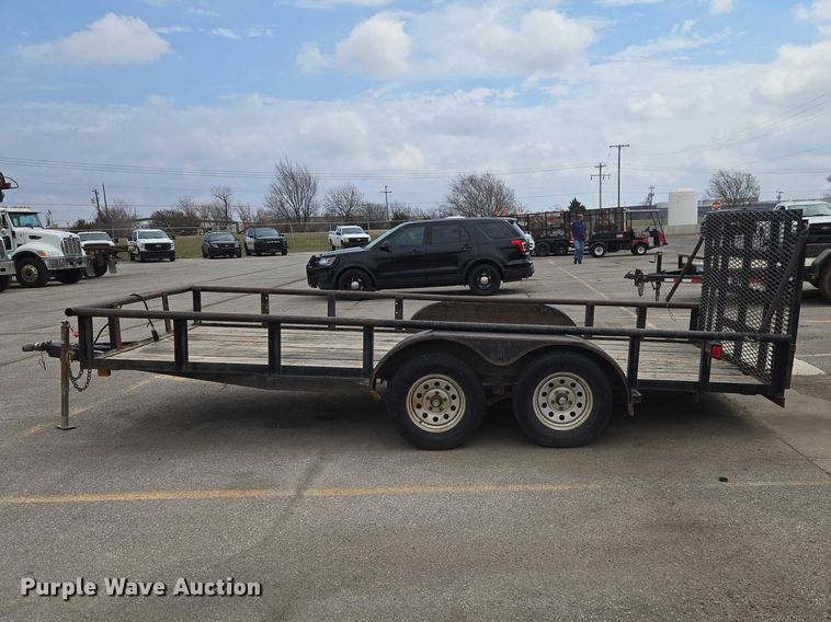 image for item ET1431 2005 Horse Creek utility trailer