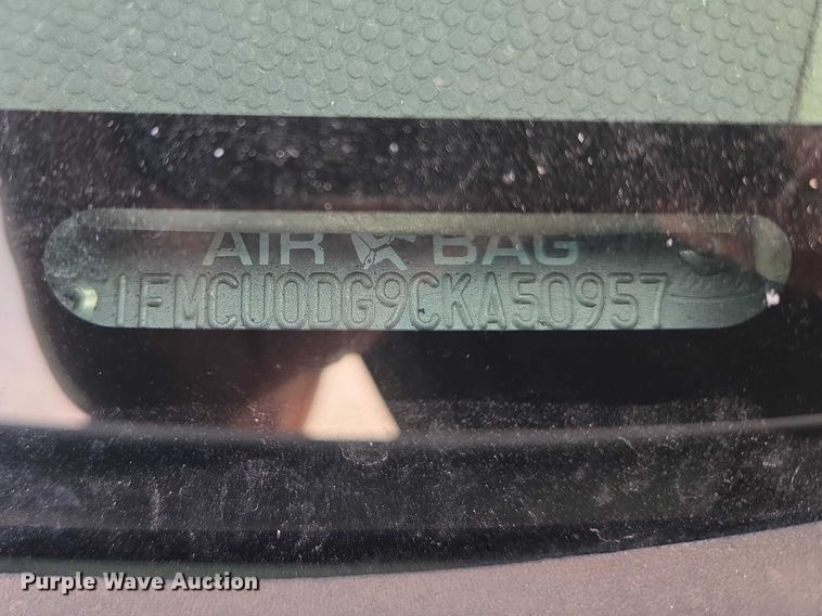 image for item ET1432 2012 Ford Escape XLT SUV