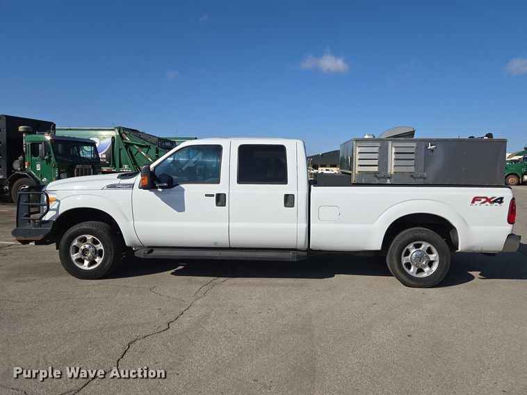 image for item ET1433 2014 Ford F250 Super Duty Crew Cab pickup truck