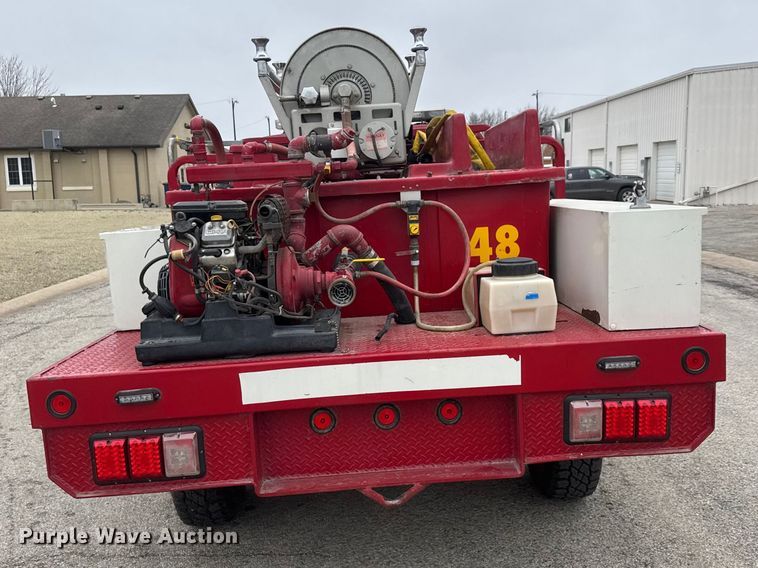 image for item ET1664 1985 Chevrolet Custom Deluxe 30 brush fire truck