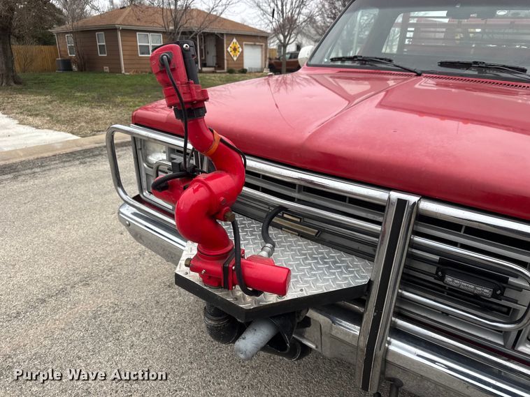 image for item ET1664 1985 Chevrolet Custom Deluxe 30 brush fire truck