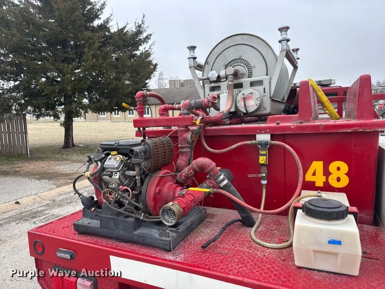 image for item ET1664 1985 Chevrolet Custom Deluxe 30 brush fire truck