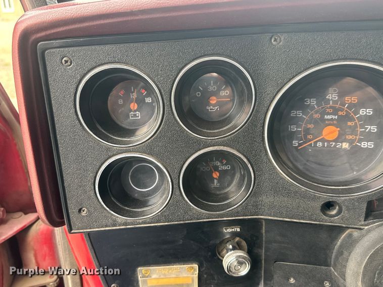 image for item ET1664 1985 Chevrolet Custom Deluxe 30 brush fire truck