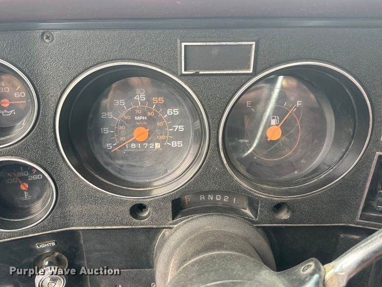 image for item ET1664 1985 Chevrolet Custom Deluxe 30 brush fire truck