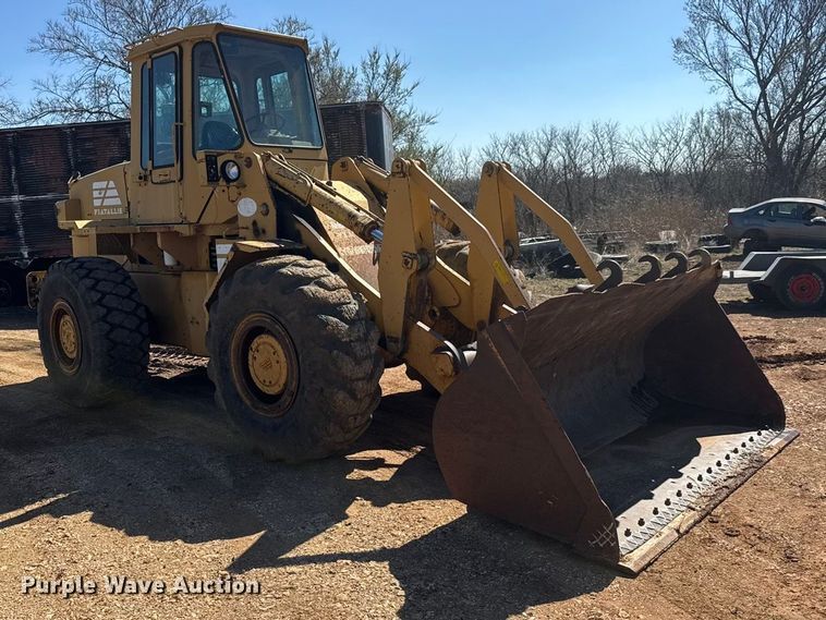 image for item ET1676 1984 FiatAllis FR15 wheel loader