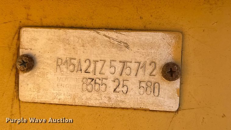 image for item ET1676 1984 FiatAllis FR15 wheel loader