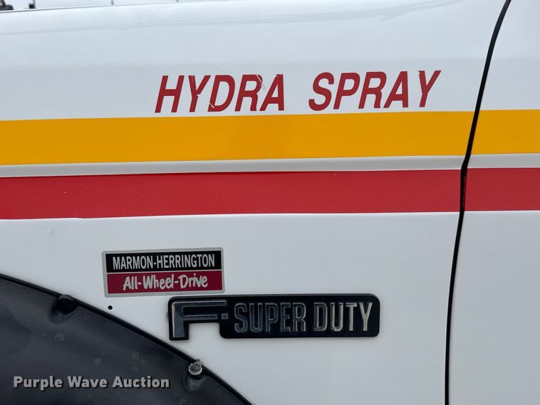 image for item ET1685 1995 Ford F450 Super Duty sprayer