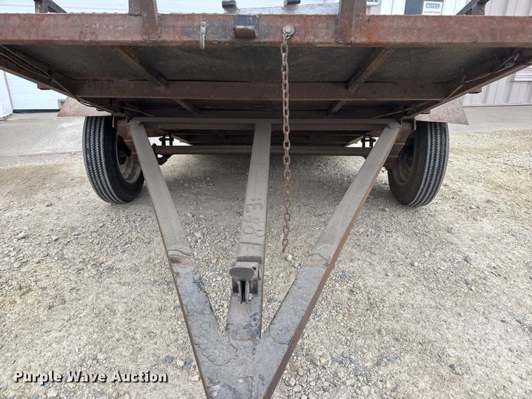 image for item ET1687 1984 Go-Getter AZGGT tilt deck utility trailer