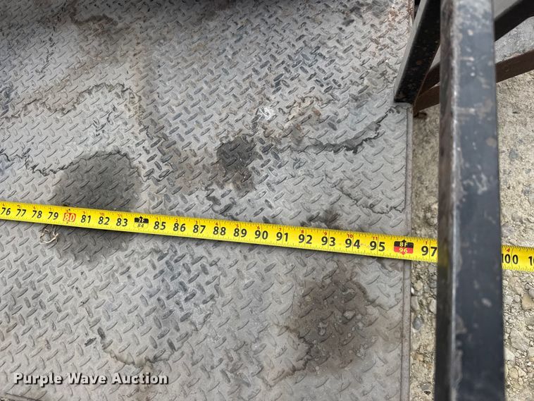 image for item ET1687 1984 Go-Getter AZGGT tilt deck utility trailer