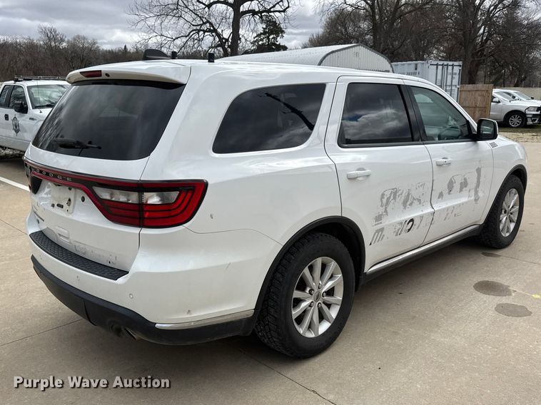 image for item ET1691 2019 Dodge Durango SSV SUV