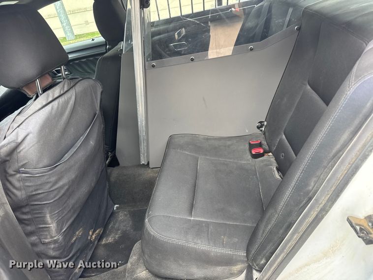 image for item ET1696 2015 Ford Taurus Police Interceptor 