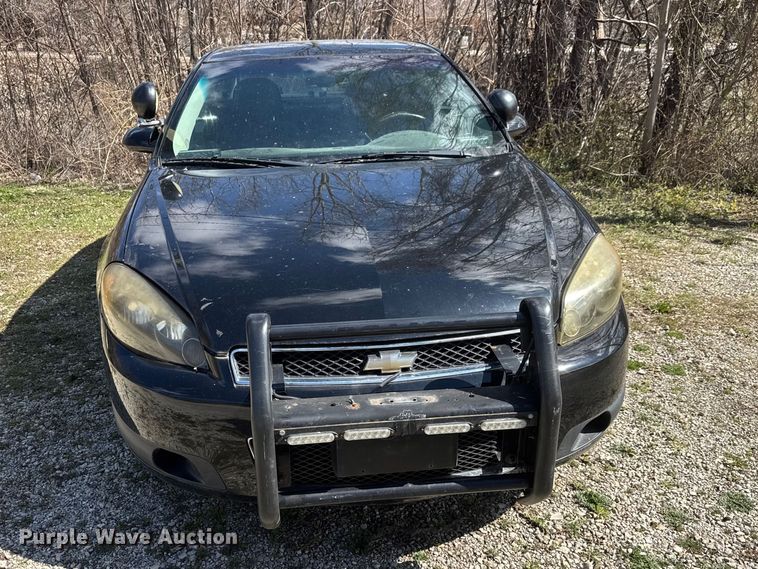 image for item ET1697 2012 Chevrolet Impala Police Cruiser 