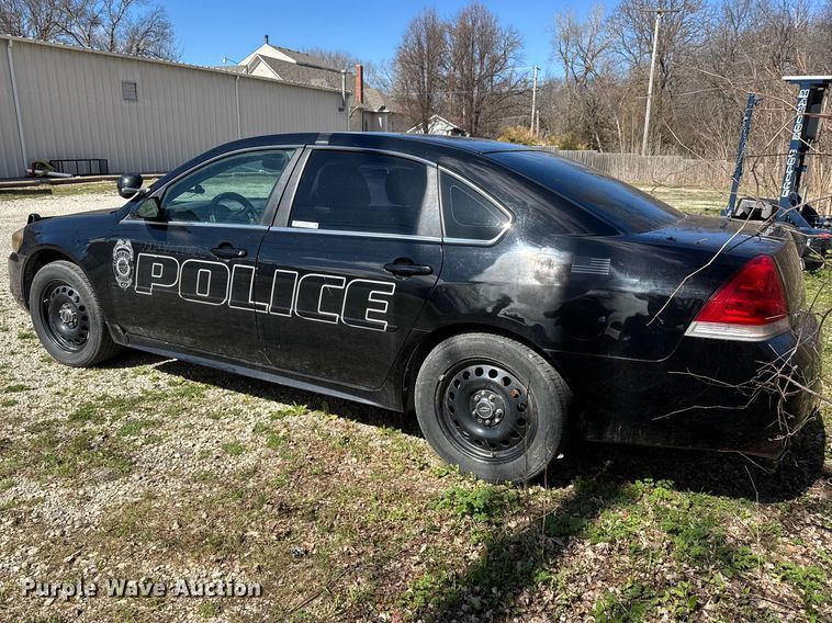 image for item ET1697 2012 Chevrolet Impala Police Cruiser 
