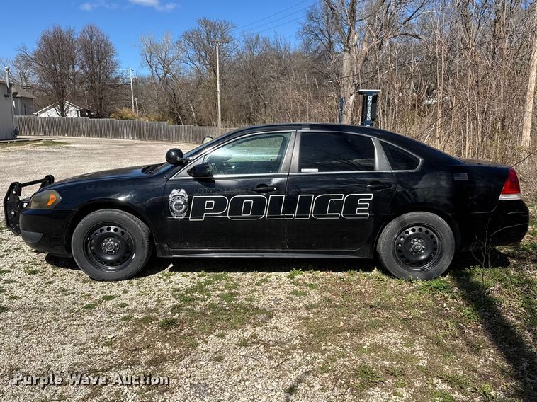 image for item ET1697 2012 Chevrolet Impala Police Cruiser 