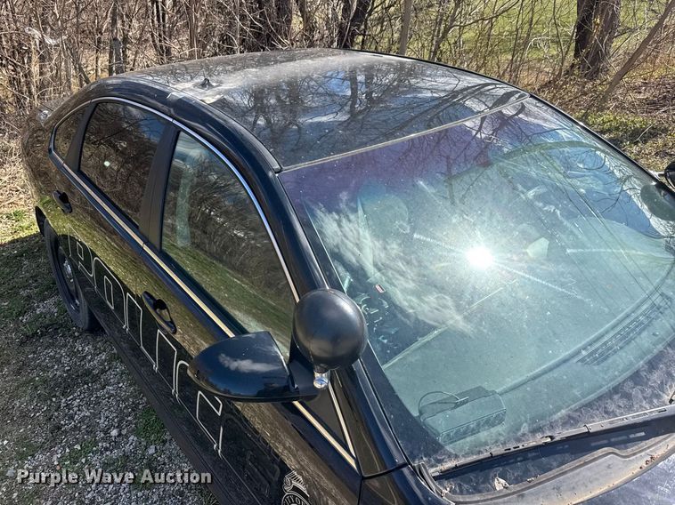 image for item ET1697 2012 Chevrolet Impala Police Cruiser 