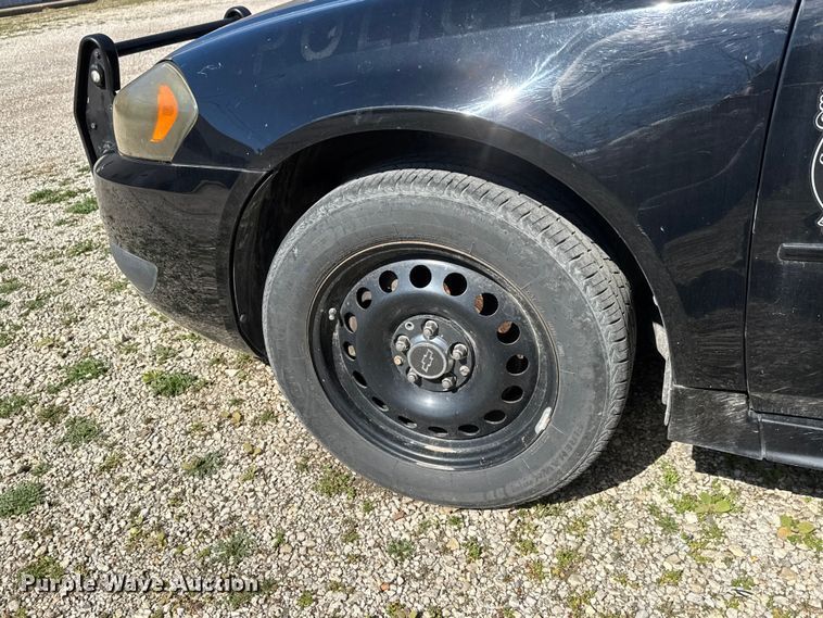 image for item ET1697 2012 Chevrolet Impala Police Cruiser 